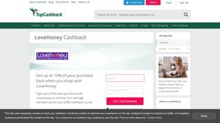 LoveHoney Discounts, Codes, Sales & Cashback - TopCashback