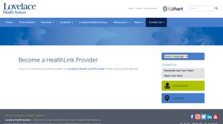 Become a HealthLink Provider | Lovelace Health System in New Mexico