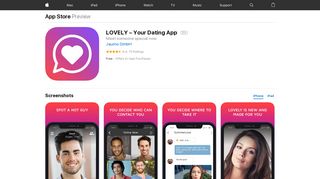 LOVELY – Your Dating App on the App Store - iTunes - Apple