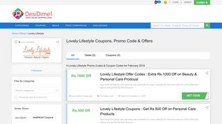 Lovely Lifestyle Coupons, Promo code, Offers & Deals - January 2019