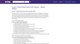 Love's Travel Stops Job Applications | Apply Online at Love's Travel ...