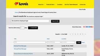 The Waveloves Employee Login - Loves Travel Stops & Country Store ...
