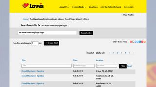 The Wave Loves Employee Login - Jobs at Love's - Love's Travel Stops