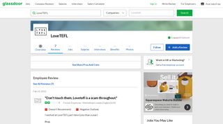 LoveTEFL - Don't touch them, Lovetefl is a scam throughout. | Glassdoor