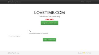 Lovetime.com - Free Online Dating - lovetime.com - Top Dating Websites