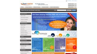 Low cost domain names, hosting, URL, webmail, email, free domain ...