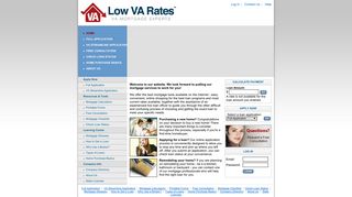 Low VA Rates : Home