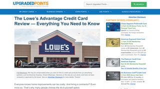 Lowe's Advantage Credit Card Review - Should You Sign Up? [2018]