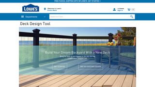 Deck Design Tool: Learn How To Build a Deck with Lowe's