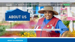 About Us | Careers at Lowe's