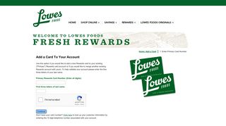 hideme - Lowes Foods Rewards : Good for You