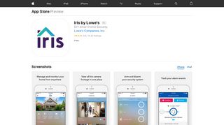 Iris by Lowe's on the App Store - iTunes - Apple