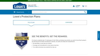 Lowe's Protection Plans