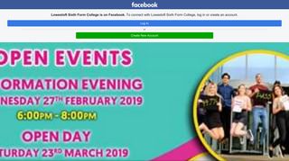Lowestoft Sixth Form College - Home - Facebook Touch