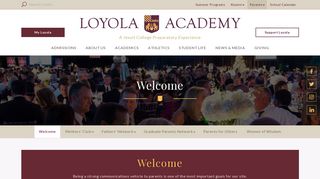 Parents - Loyola Academy | Welcome