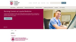 Jobs | Loyola Medicine