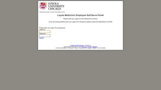 Employee Portal - read more - Loyola Medicine