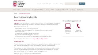 Learn About myLoyola | Billing | Loyola Medicine