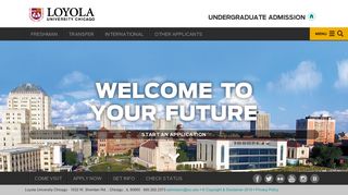 Loyola University Chicago | Undergraduate Admission