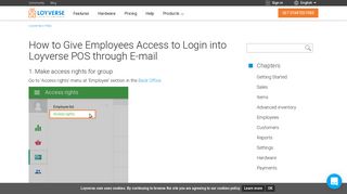 How to Give Employees Access to Login into Loyverse POS through E ...