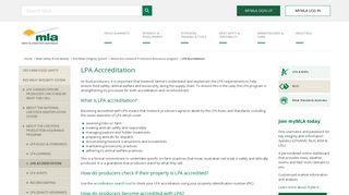 LPA Accreditation | Meat & Livestock Australia