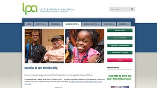 Join or Renew LPA - Little People of America