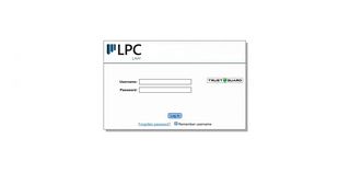 LPC Online - Login