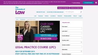 Legal Practice Course (LPC) | The University of Law