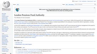 London Pensions Fund Authority - Wikipedia