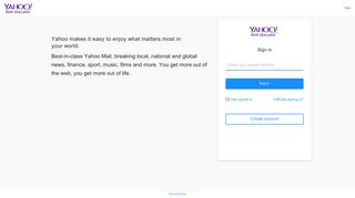 Yahoo – login