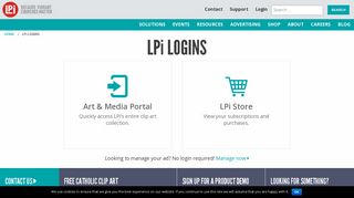 LPi Login - Login to Art & Media Portal or the LPi Store | LPi