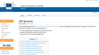 LPIS QA portal - Wikicap - European Commission