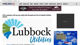 LP&L customers will now pay utility bills through new City of Lubbock ...