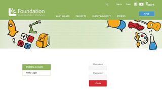 Foundation for Lincoln Public Schools : Portal : Portal Login