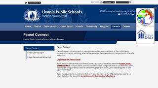 Parent Connect - Livonia Public Schools