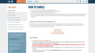 How to Enroll | Littleton Public Schools