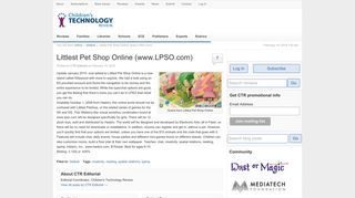 Littlest Pet Shop Online (www.LPSO.com) | Children's Technology ...