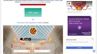 Student's LPU UMS( University Management System)LOGIN | LPU ...