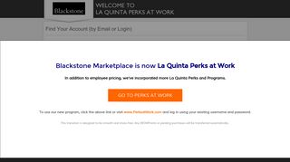 by Email or Login - La Quinta Perks at Work