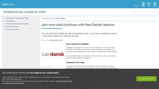 Join now and continue with free Danish lessons