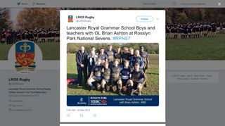 LRGS Rugby on Twitter: 