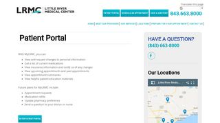 Patient Portal | Little River Medical Center