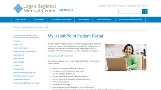 Patient Portal - Logan Regional Medical Center