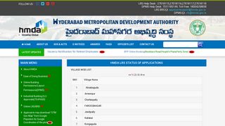 HMDA LRS Status of Applications - Welcome to Hyderabad ...