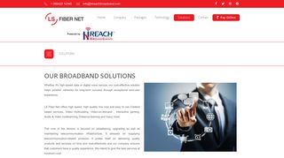Solutions :: LS Fiber Net - Why LS Fiber Net