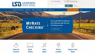 Lewiston State Bank | home page
