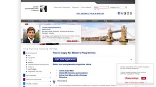 Postgraduate Programmes - How to Apply | LSBF