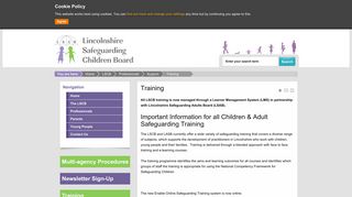 Training | Lincolnshire County Council