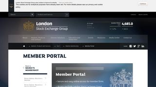 Member Portal | London Stock Exchange Group