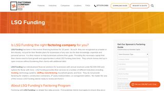 LSQ Funding | Factoring Companies
